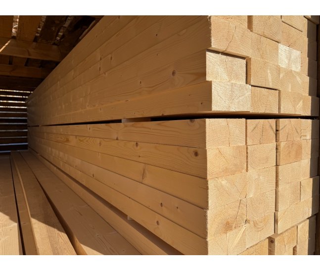 Брус строганный 100х200х6000