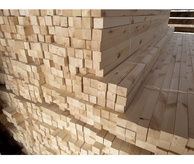 Брусок строганный 30х30х3000