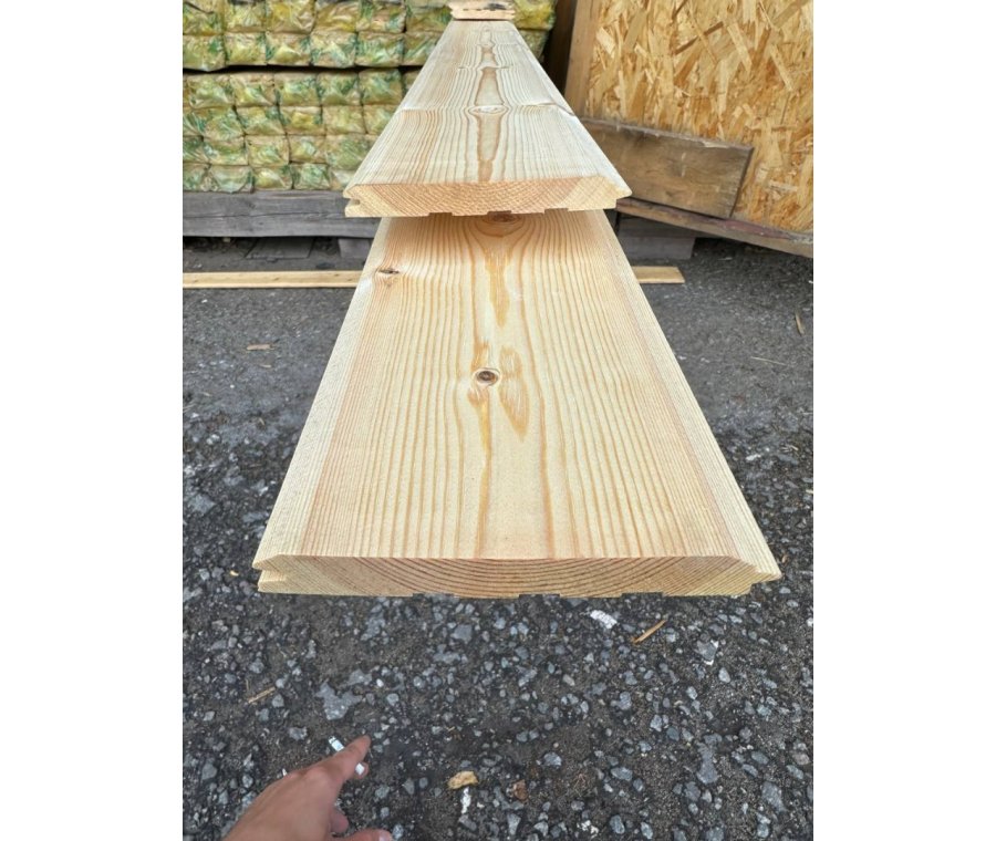 Имитация бруса 20х140х6000