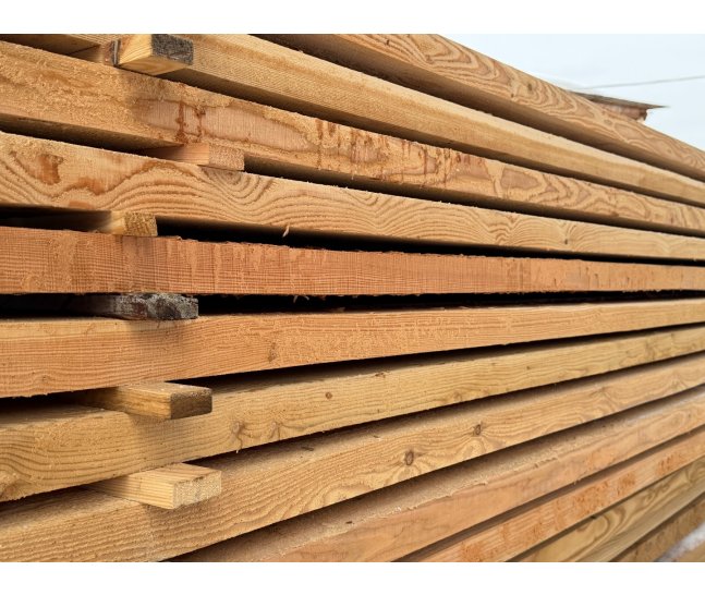 Доска обрезная лиственница 50х150х6000