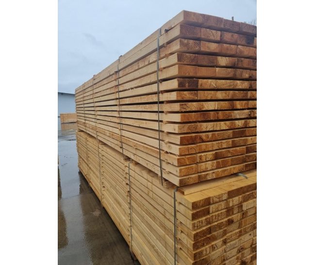 Доска обрезная лиственница 50х150х6000