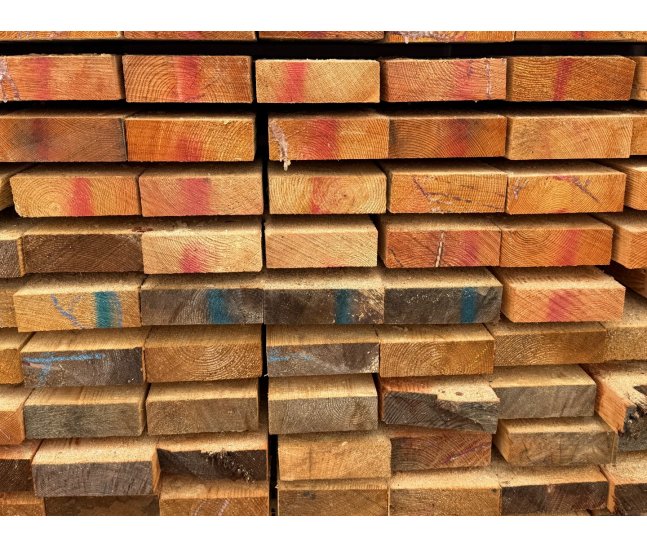 Доска обрезная лиственница 50х150х6000