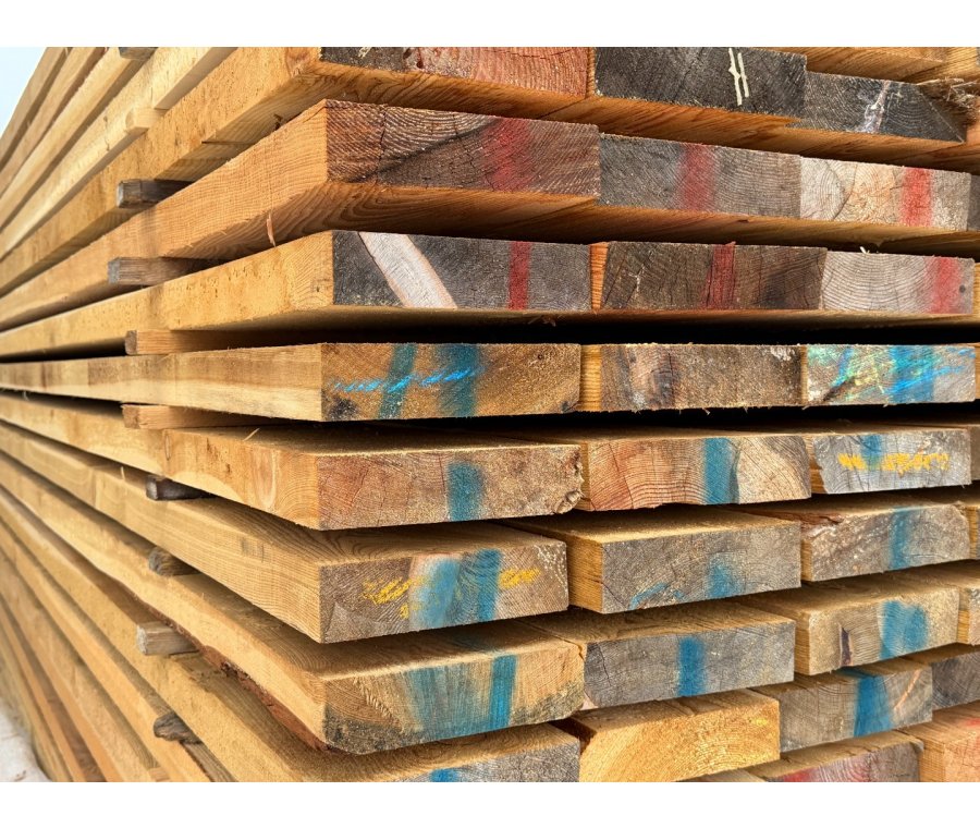 Доска обрезная лиственница 50х200х6000