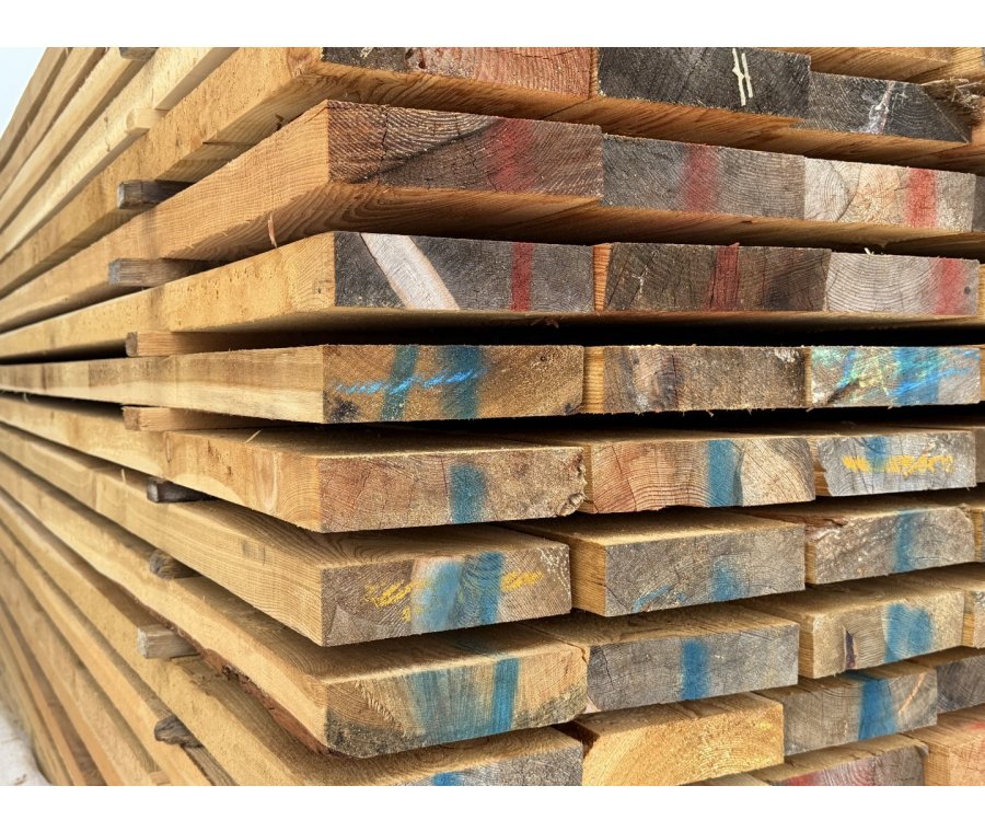 Доска обрезная лиственница 50х200х6000