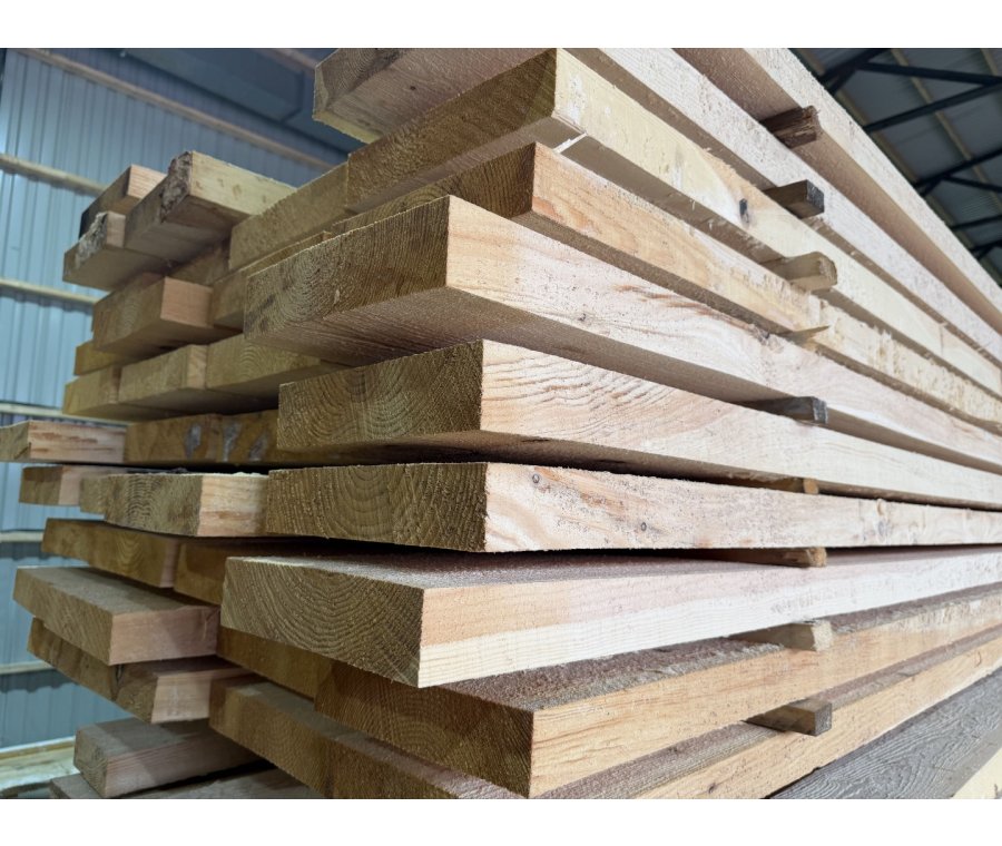 Доска обрезная 50х250х6000