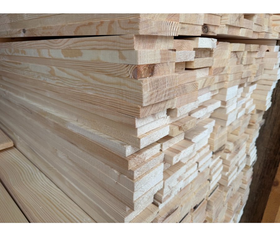 Доска сухая строганная 20х90х3000