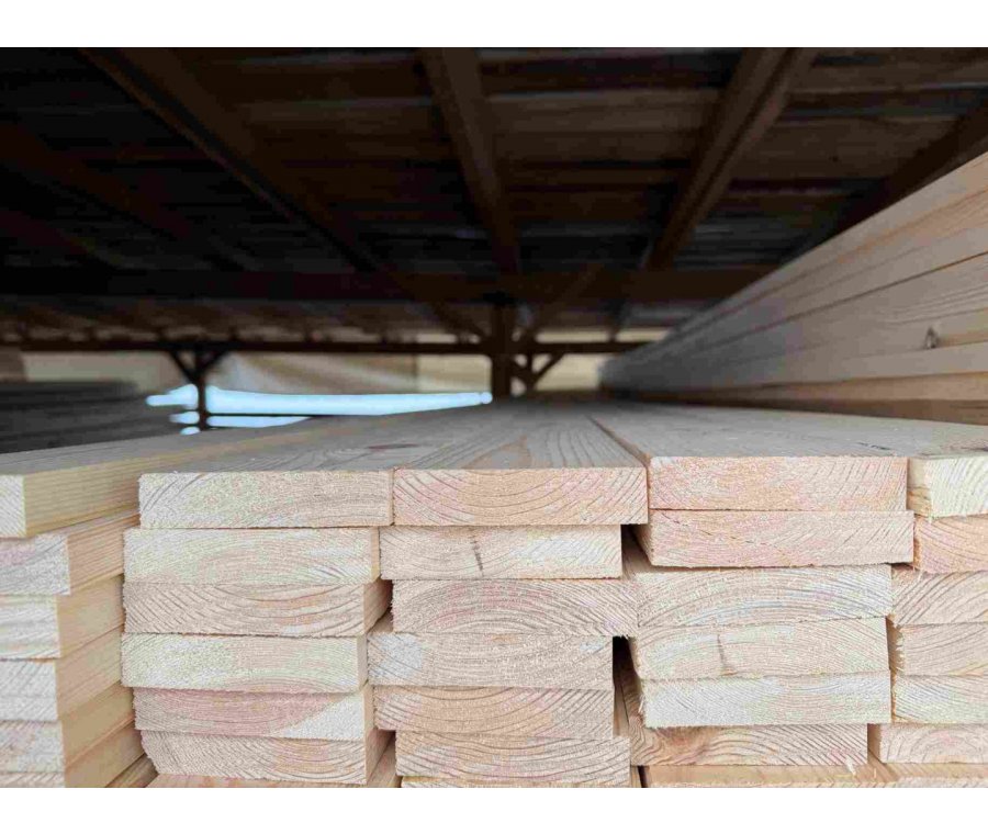 Доска сухая строганная 20х90х3000