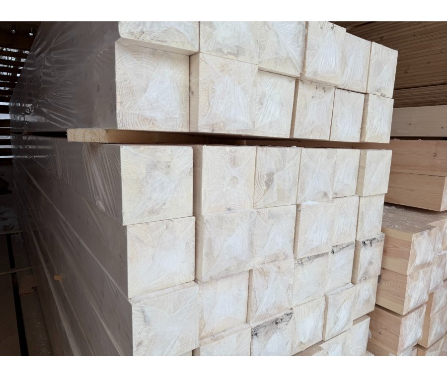 Клееный брус 100х100х6000