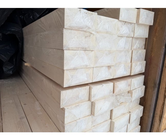 Клееный брус 100х200х6000