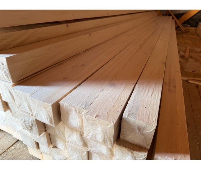 Клееный брус 80х80х6000