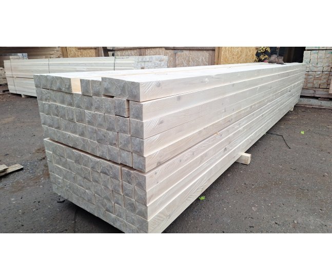 Клееный брус 80х80х6000