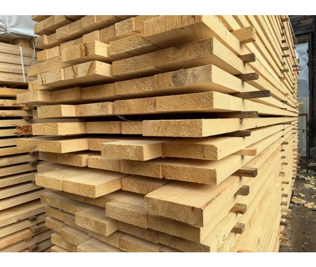 Доска обрезная 40х200х6000