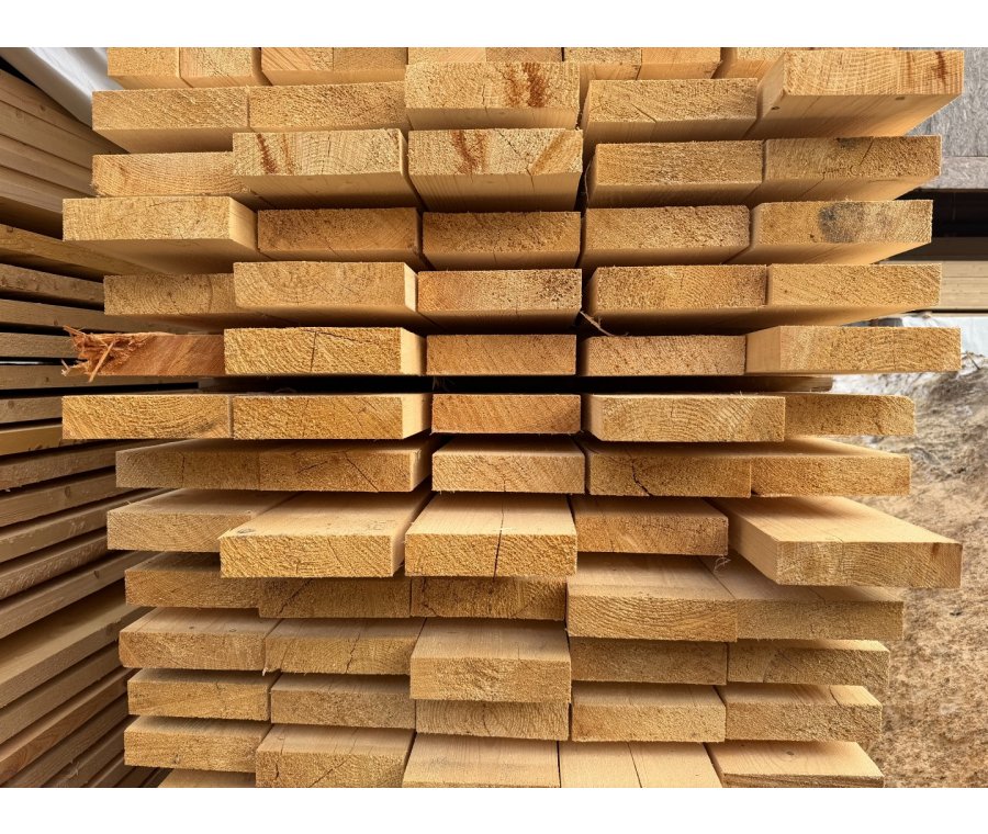 Доска обрезная 40х200х6000