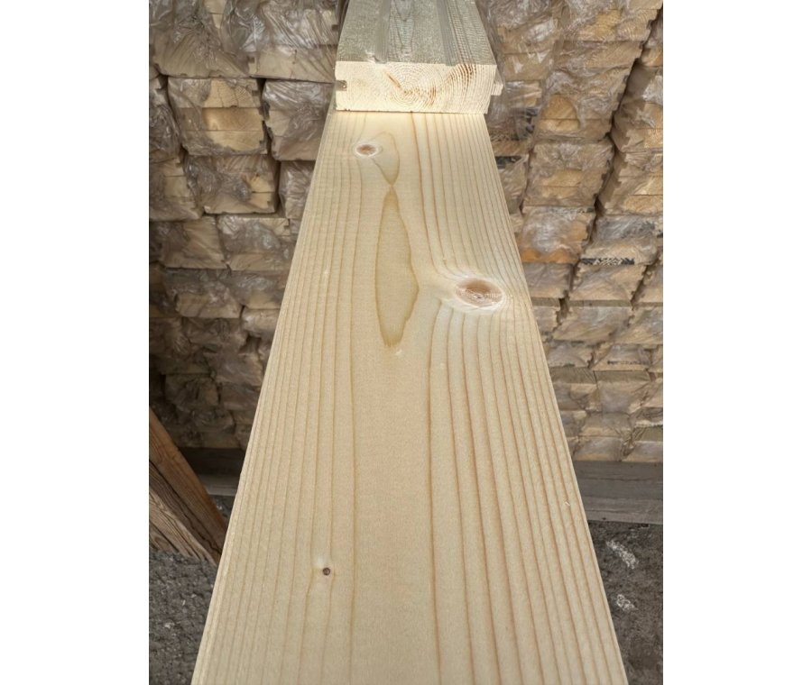 Доска шпунтованная 35х100х6000