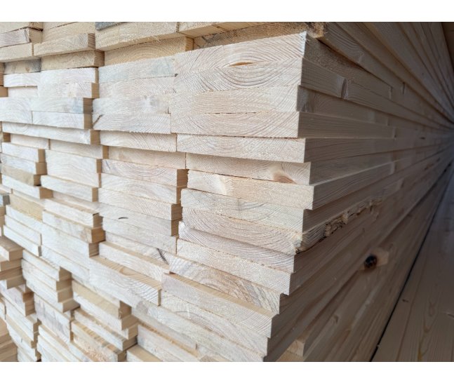 Доска сухая строганная 20х140х3000