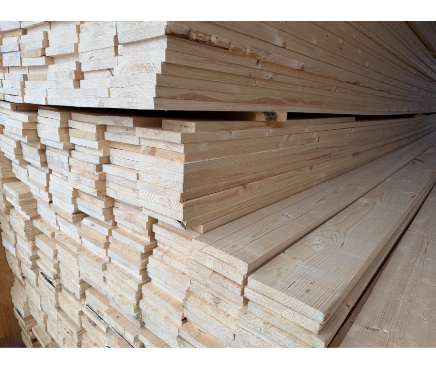 Доска сухая строганная 20х140х3000