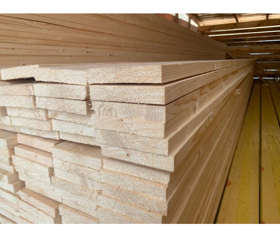 Доска сухая строганная 20х140х3000