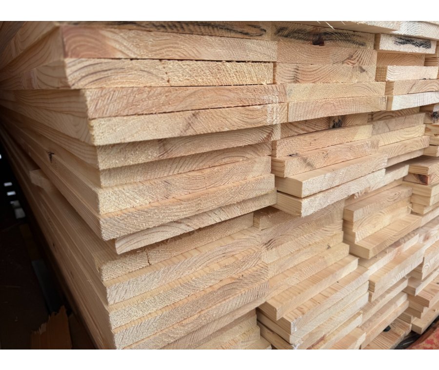 Доска сухая строганная 20х190х3000