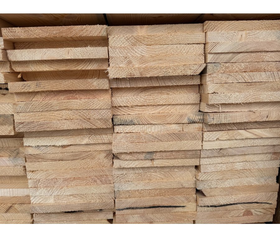 Доска сухая строганная 20х190х3000