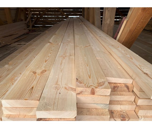 Доска сухая строганная 28х140х6000