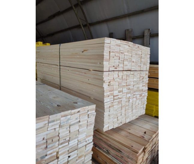 Доска сухая строганная 28х140х6000