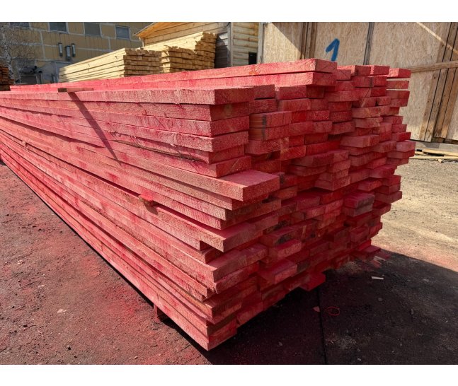 Доска обрезная антисеп. 25х100х6000