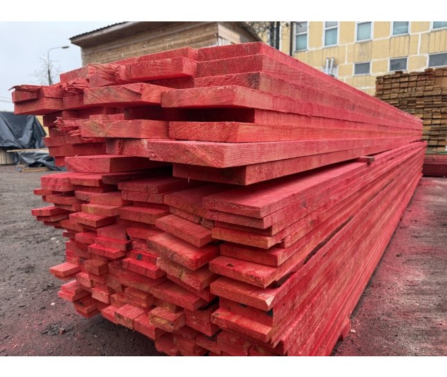 Доска обрезная антисеп. 25х100х6000