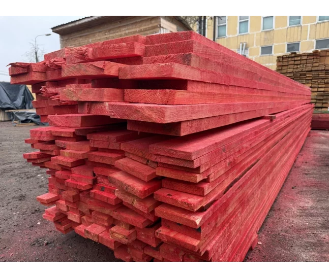 Доска обрезная антисеп. 25х100х6000