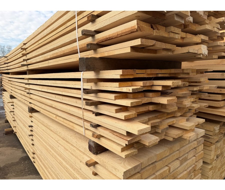 Доска обрезная камерной сушки 25х100х6000