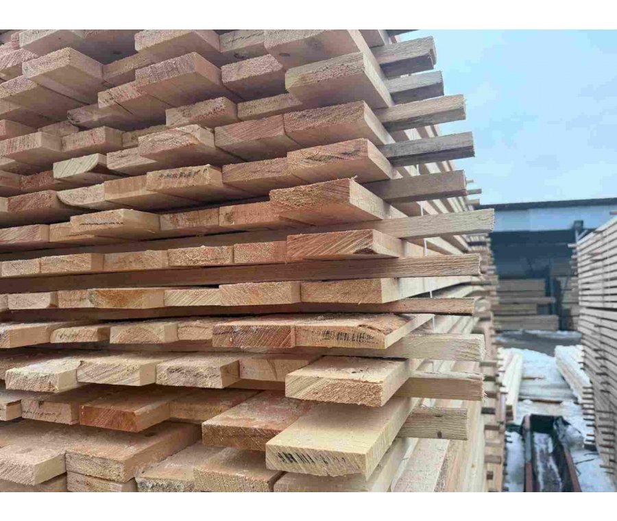 Доска обрезная камерной сушки 25х100х6000