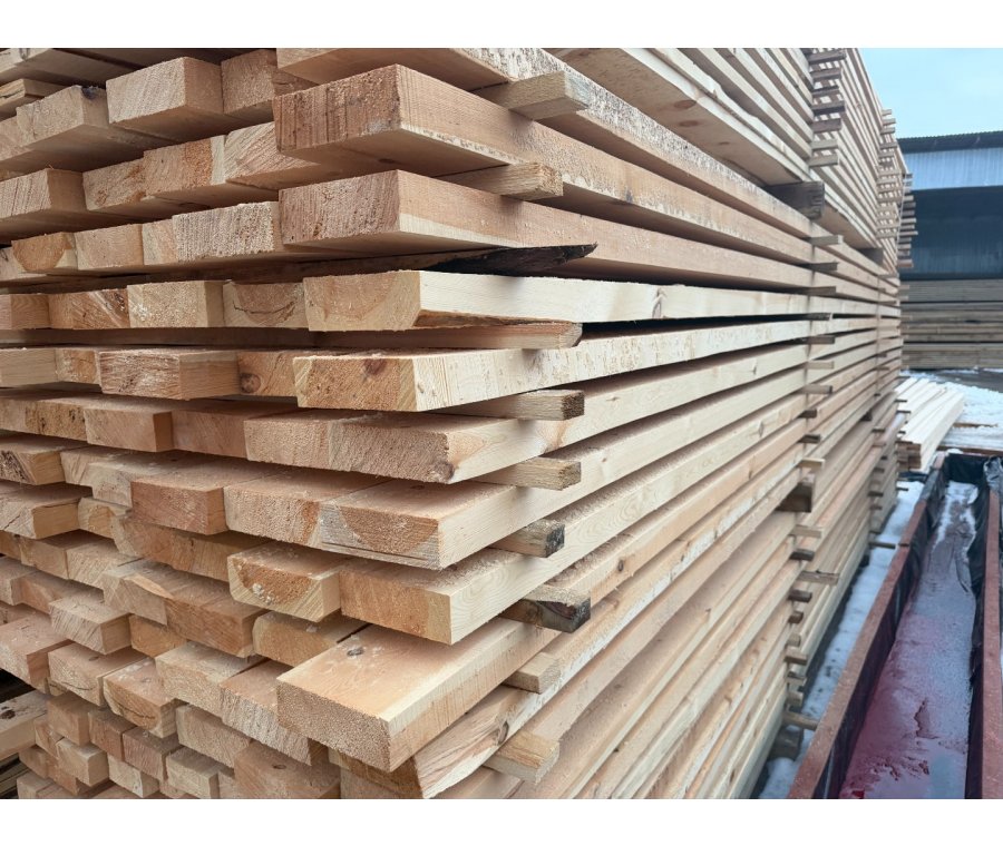 Доска обрезная камерной сушки 50х100х6000