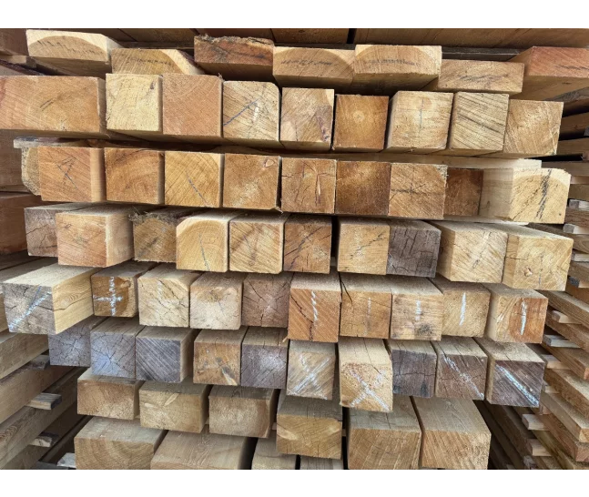 Брус обрезной из лиственницы 100х100х6000