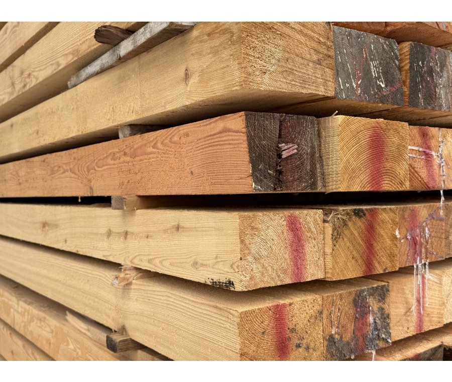 Брус обрезной из лиственницы 100х150х6000