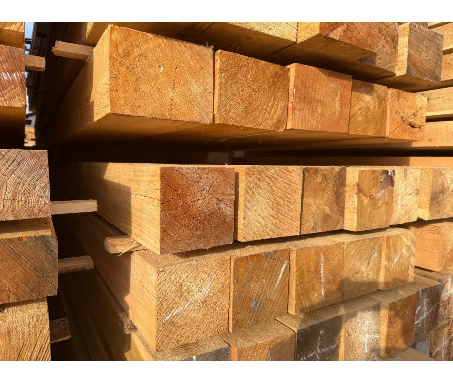Брус обрезной из лиственницы 150х150х6000