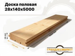 Доска половая 28 мм