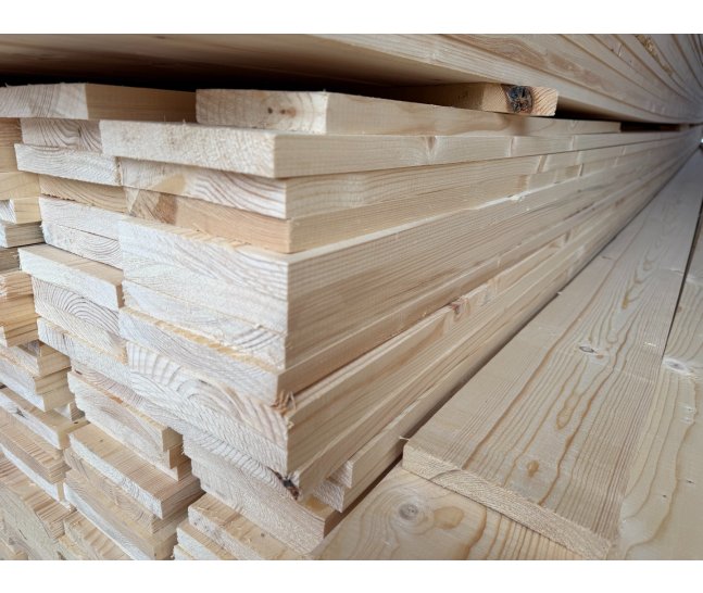 Доска сухая строганная 20х150х6000