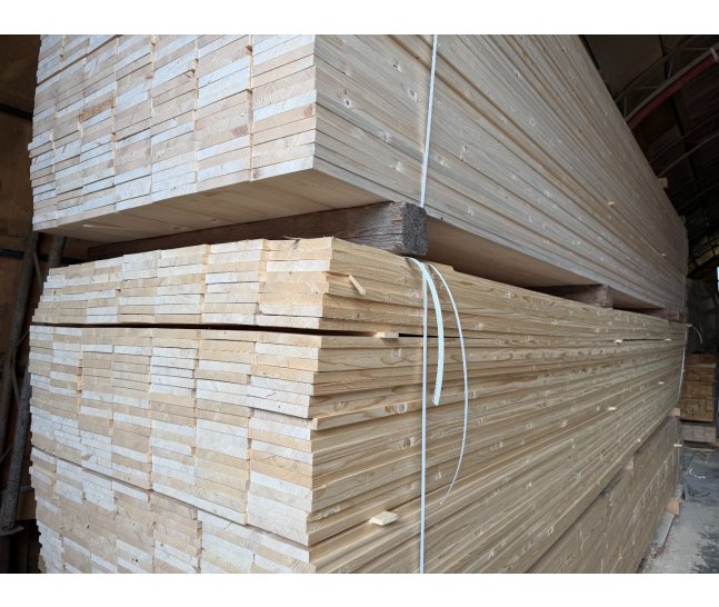 Доска сухая строганная 20х150х6000