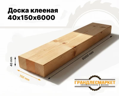 фото Клееная доска