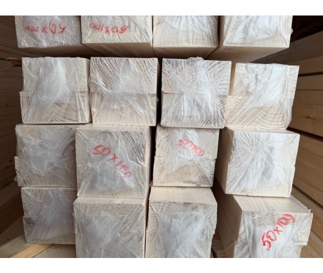 Доска клееная 50х100х6000