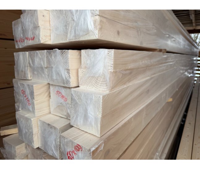 Доска клееная 50х100х6000