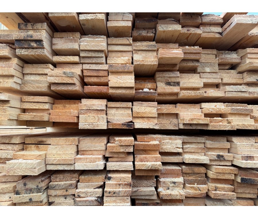 Доска обрезная 25х100х6000