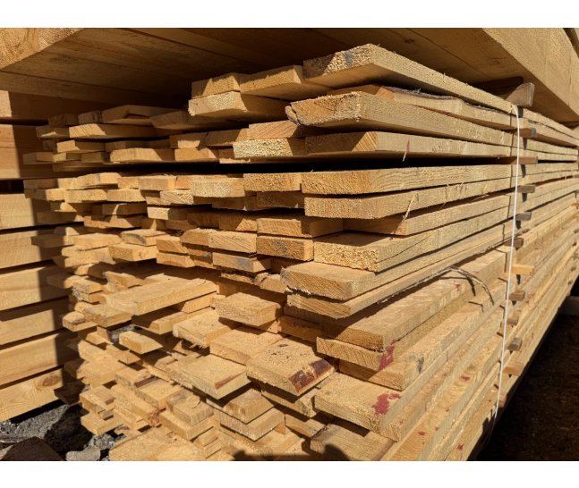 Доска обрезная 25х100х6000